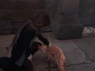 What Happens If You Use Depulso On Cats In Hogwarts Legacy featured