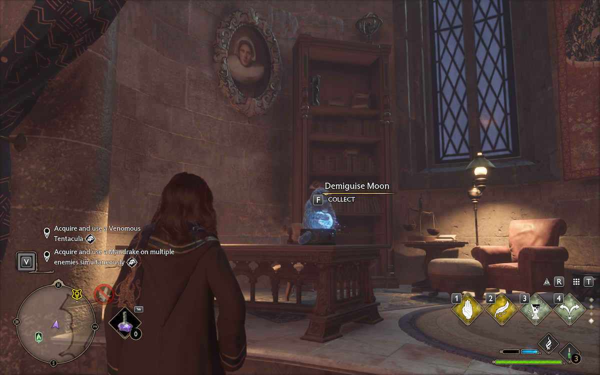 Hogwarts Legacy: All Demiguise Statues locations Divination Classroom