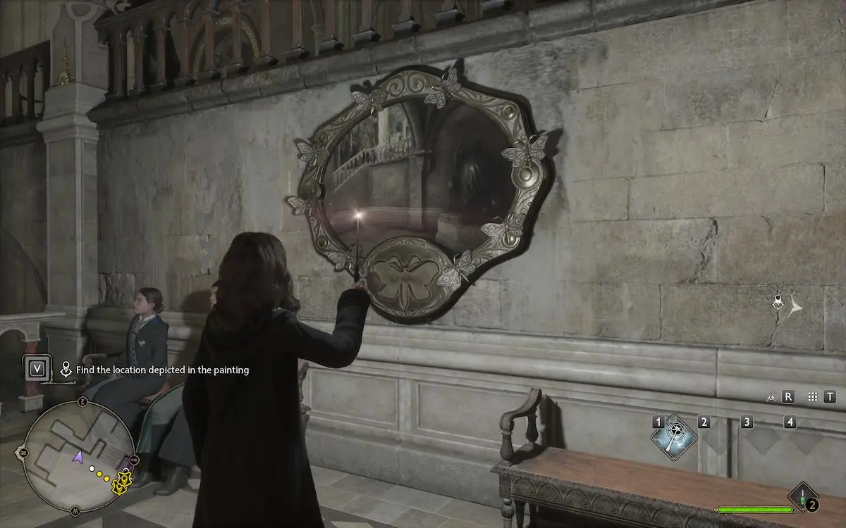 All Moth Mirror puzzle locations in Hogwarts Legacy