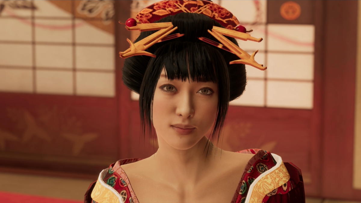 Like A Dragon Ishin Anna The Courtesan Closeup
