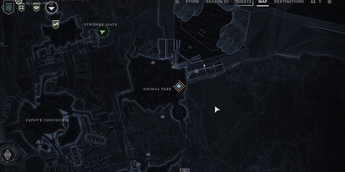 Where to find all Ahimsa Park Chests in Destiny 2: Lightfall 