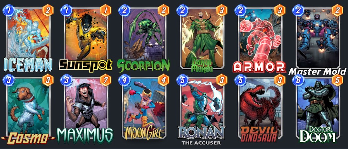 Best Marvel Snap Decks Orchis Forge 3