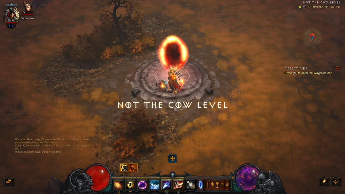 Diablo Iii How To Get Bovine Bardiche Cow Level
