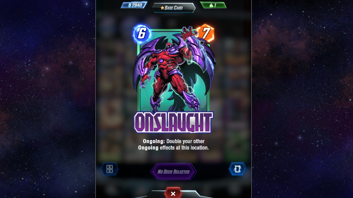 Marvel Snap Onslaught