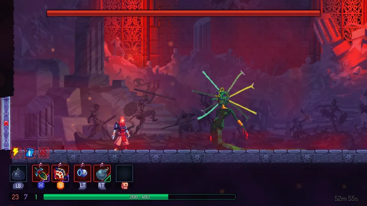 How to reach the Master's Keep and Dracula in Dead Cells: Return to Castlevania DLC Medusa 1