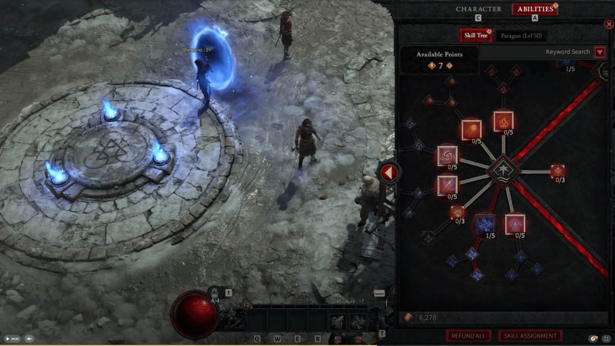 Diablo 4 How To Respec Skill Tree