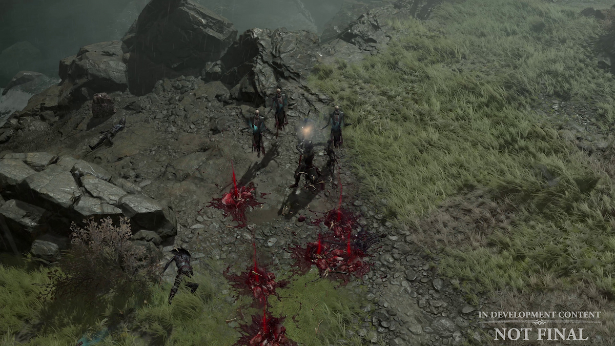 Diablo 4 Necro With Its Skeleton Mages