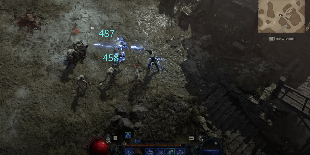 Diablo 4 Overpower Damage Bigproc