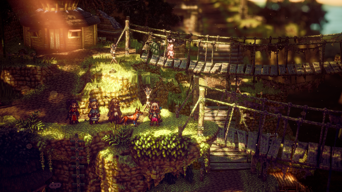 Octopath Traveler 2 How to get to the Nameless Village