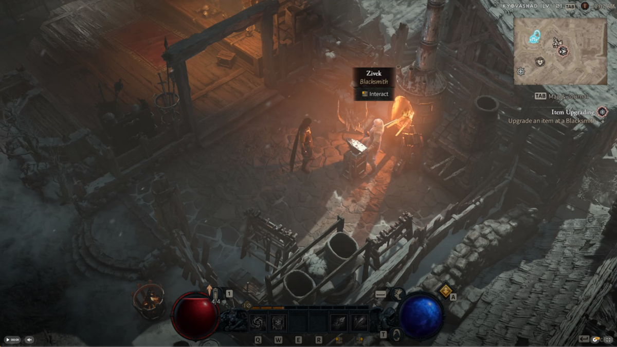 Diablo 4 Blacksmith'te Transmog Nasıl Yapılır
