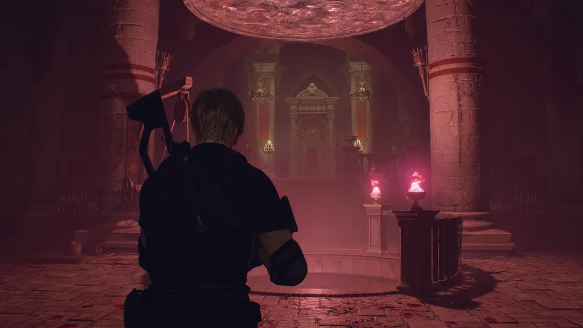 Re4 Remake Throne Room
