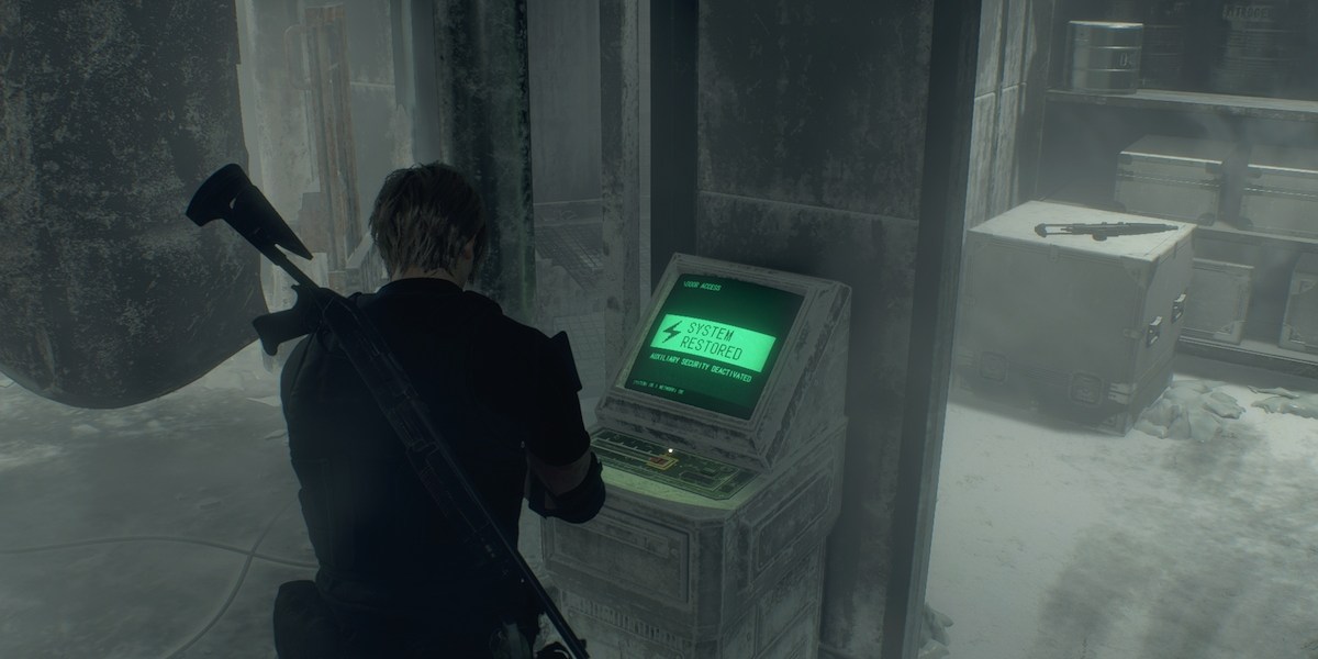 Resident Evil 4 Remake Electronic Lock Terminal Puzzle Answers