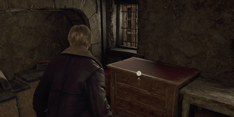 Resident Evil 4 Remake Locked Drawer