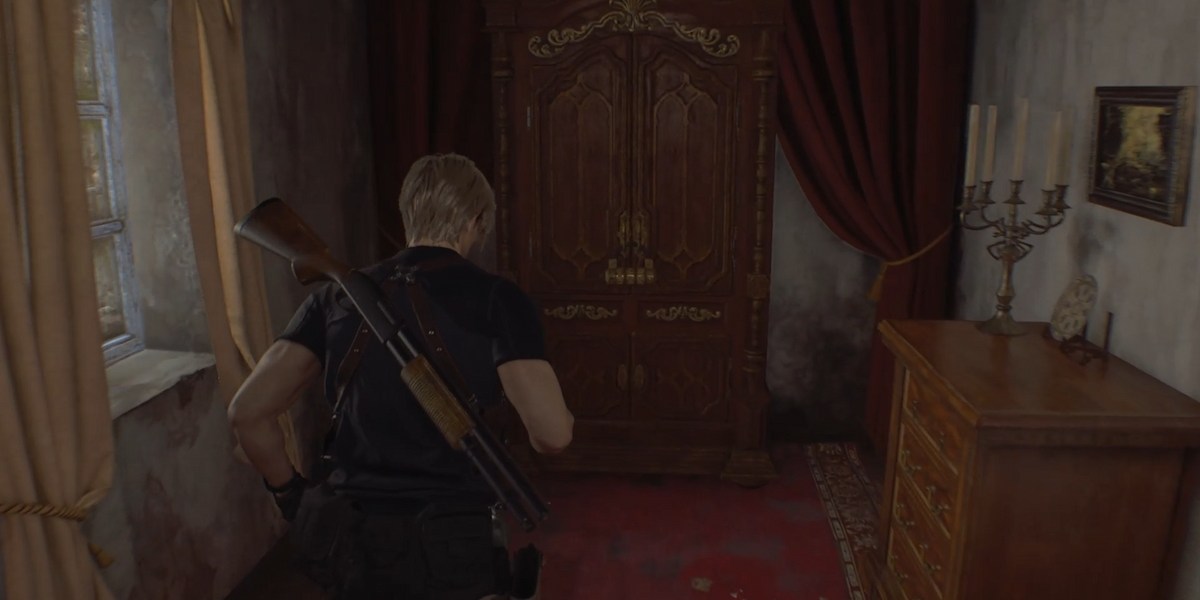Resident Evil 4 Remake Village Chief Manor Combination Lock