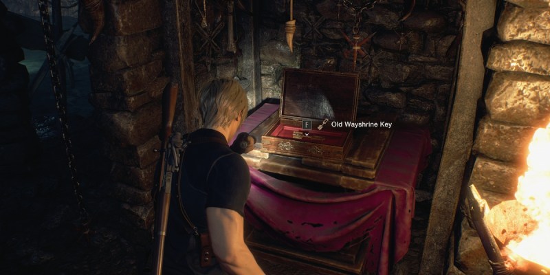 Resident Evil 4 Remake Where To Find Old Wayshrine Key
