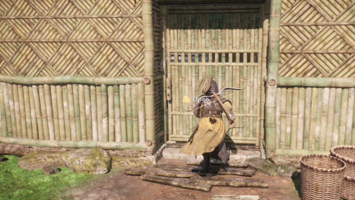 Wo Long Fallen Dynasty Dragon Taoists House Key Front Door Closeup