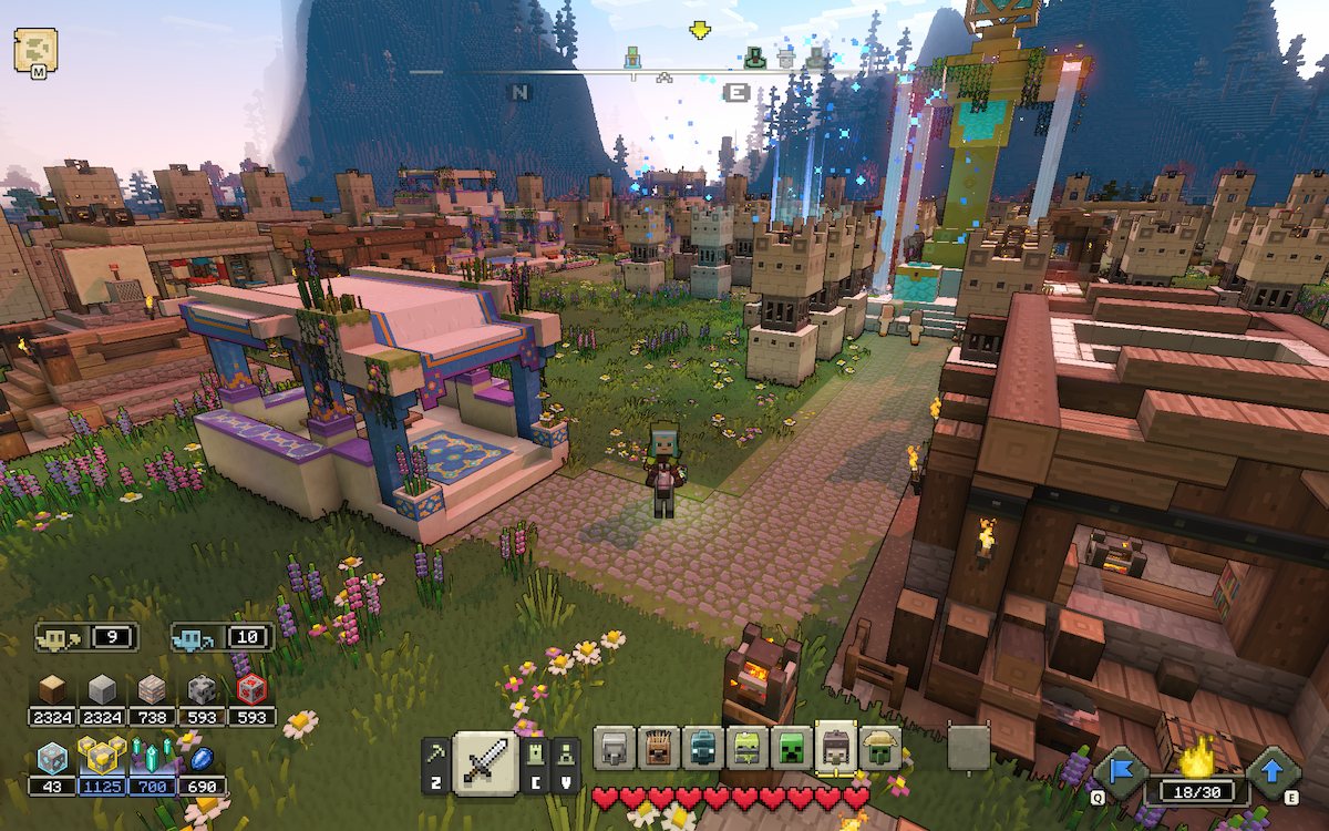 Minecraft Legends Fortified Village