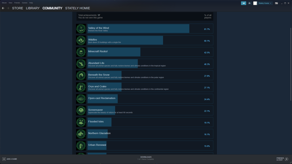 Unlock Minecraft Rocks! Achievement