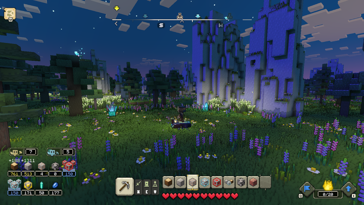 Minecraft Legends block locations