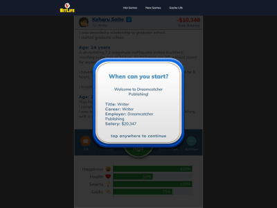 How to Write a Best-Selling Book in BitLife