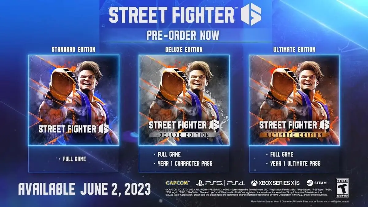 Street Fighter 6 All Editions