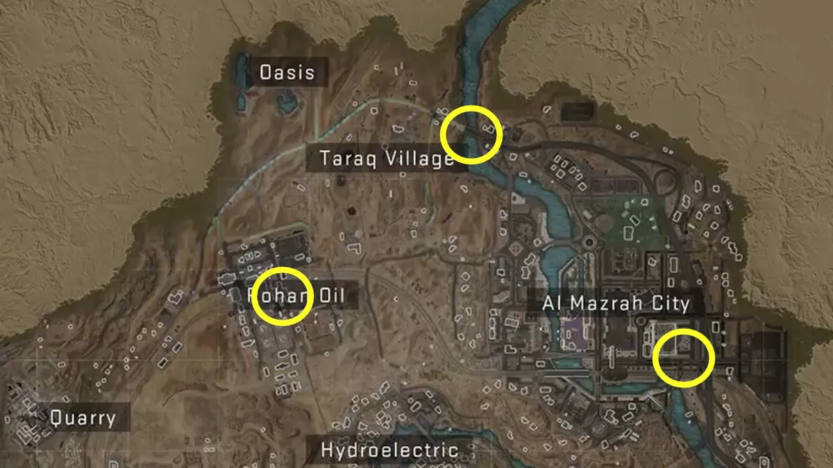 Al Mazrah Place Tracking Devices Dead Drop Excavation Mission