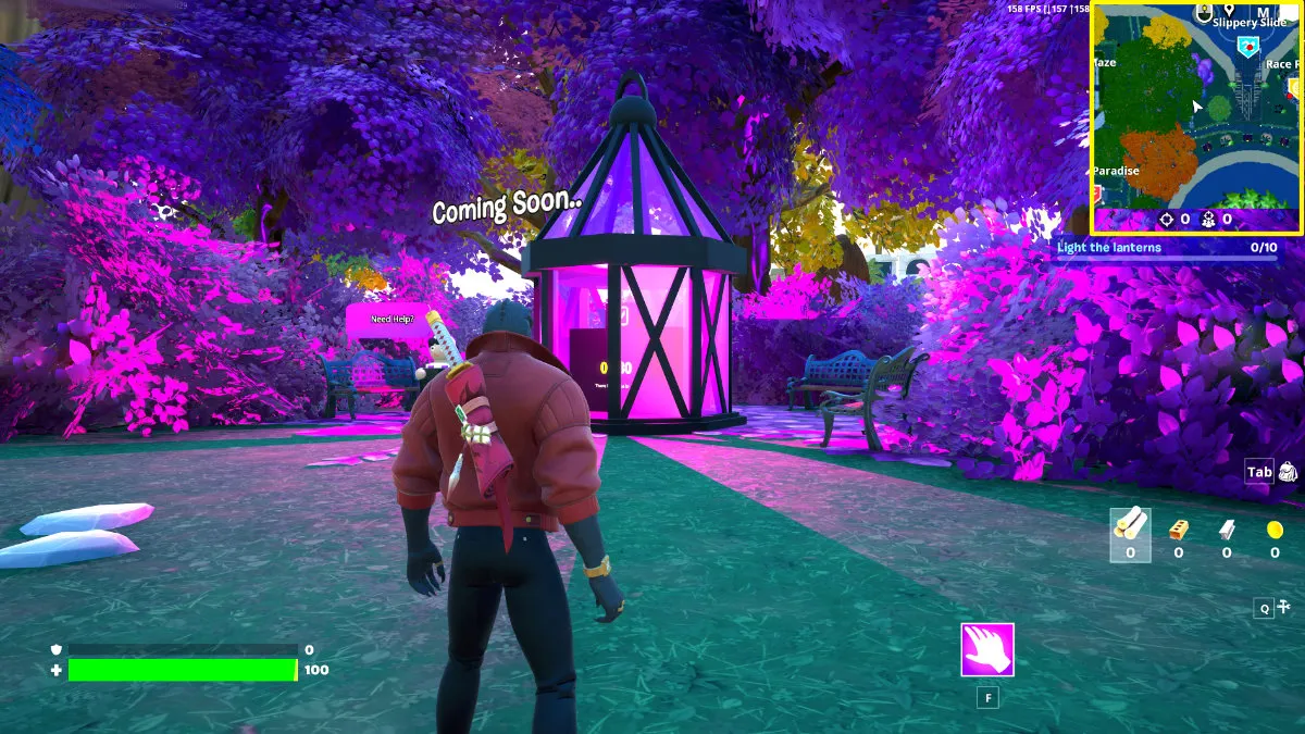 Fortnite Purple Lantern Puzzle Room Mega Island How To Solve
