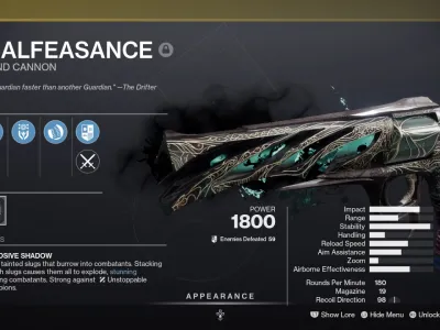 How to get the Malfeasance in Destiny 2