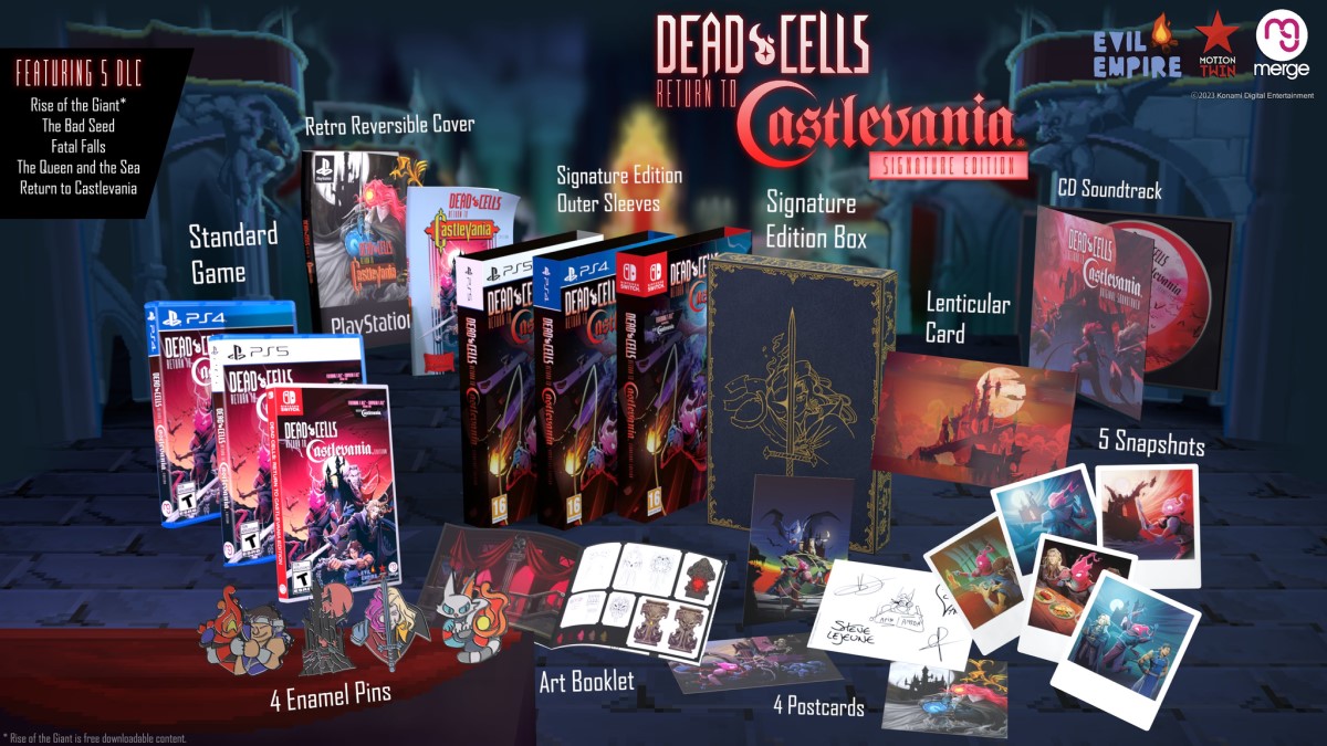 Dead Cells Return To Castlevania Ps5 Editions