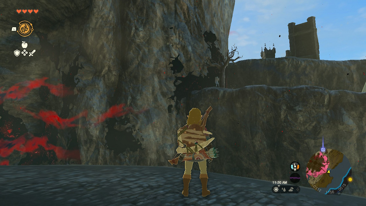 Нижний вход в пещеру доков