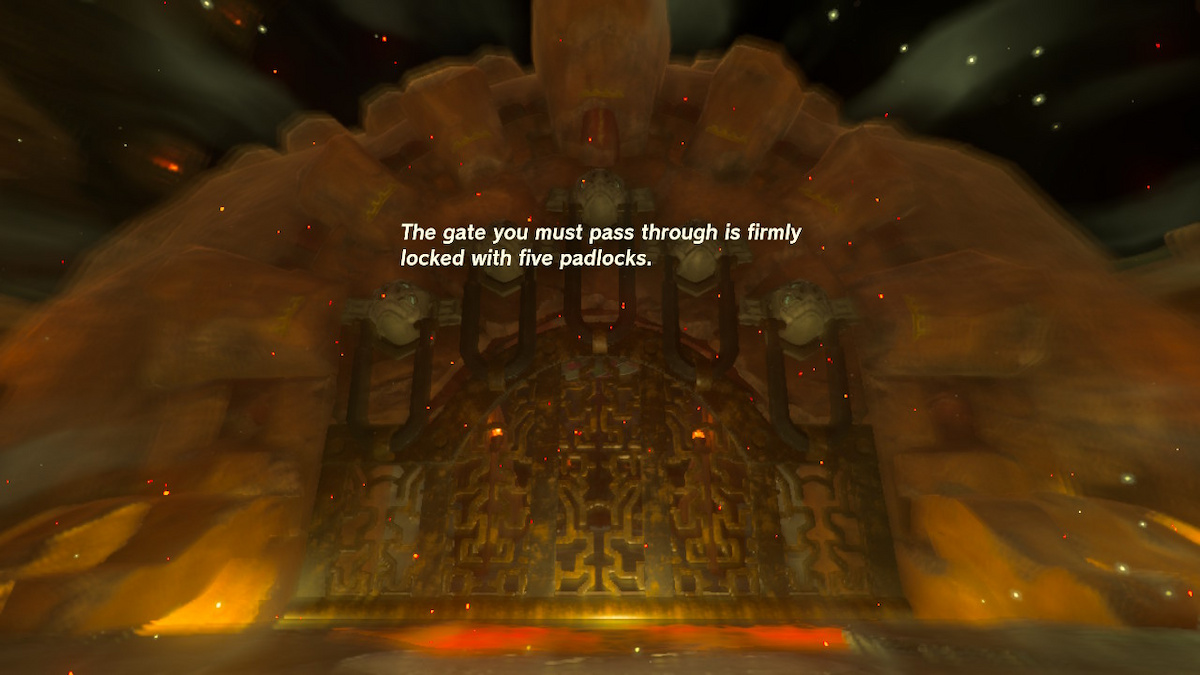 Дверь Храма Огня 3