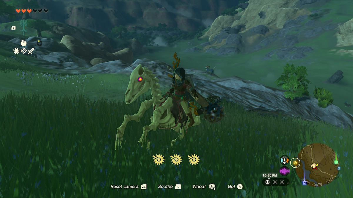 How To Get Skeletal Horse In Tears Of The Kingdom