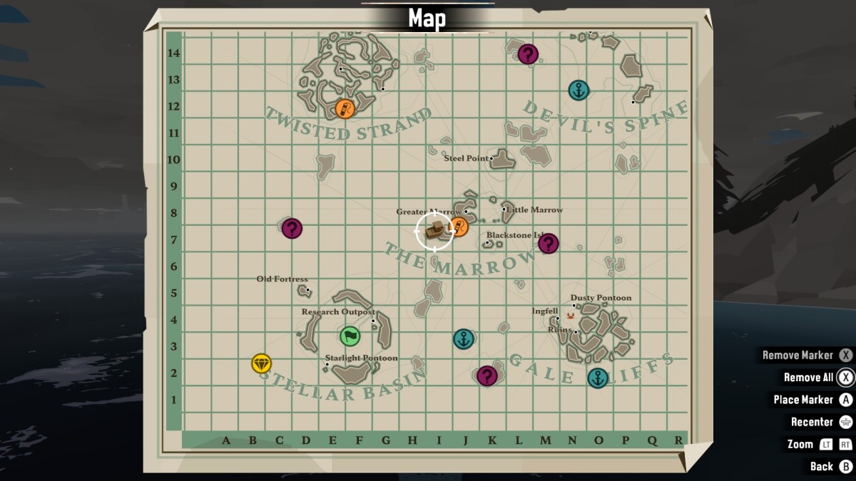 How to use Map Markers in Dredge