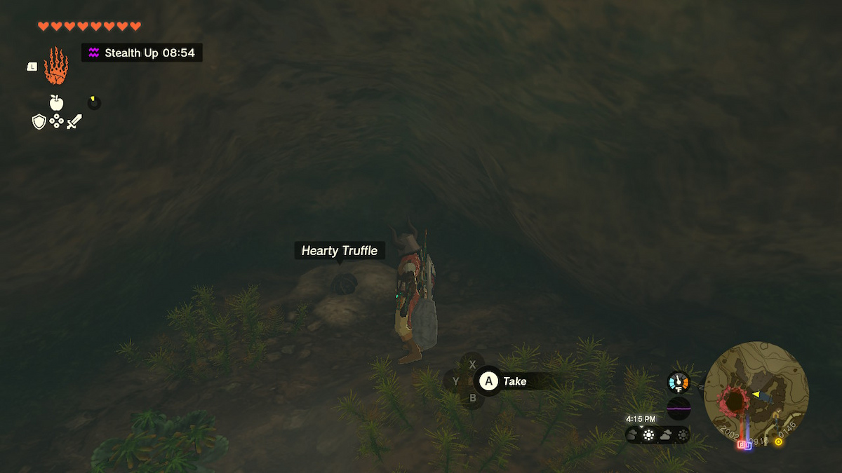 How to get Hearty Truffles in Zelda Tears of the Kingdom