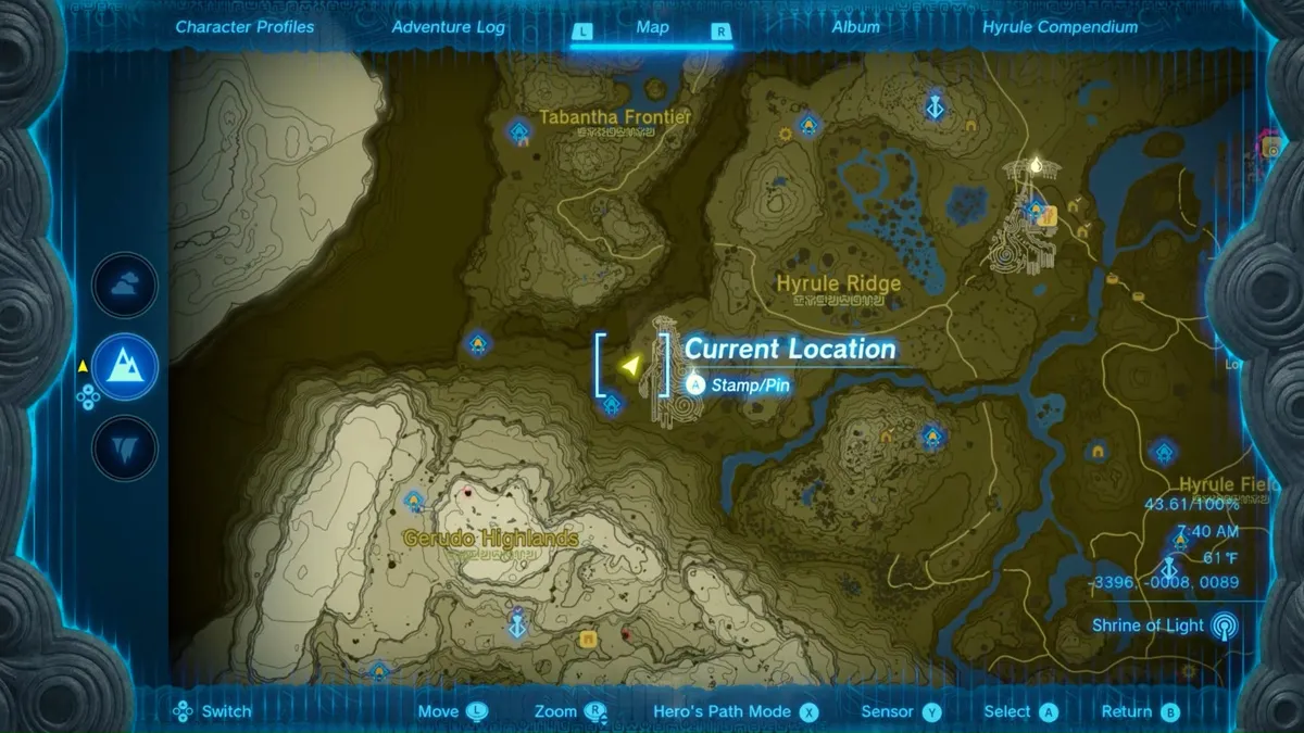 Red Lynel Location 2