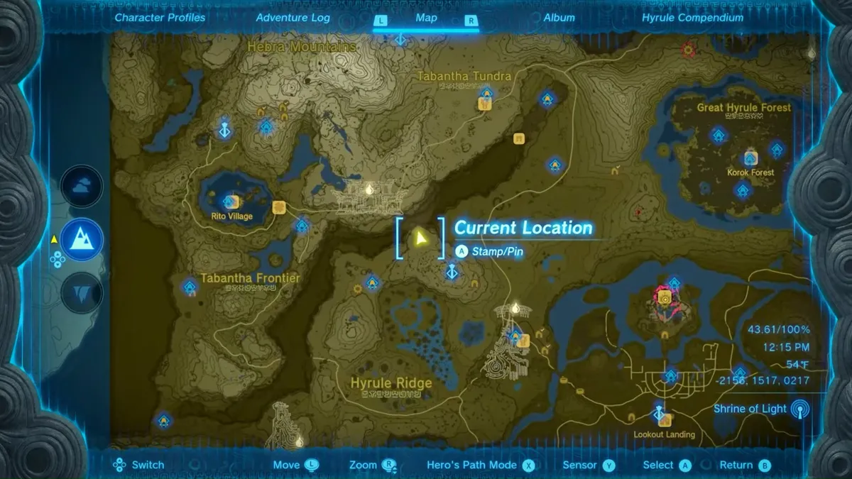 Red Lynel Location 3