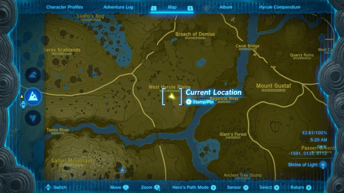 Red Lynel Location 4
