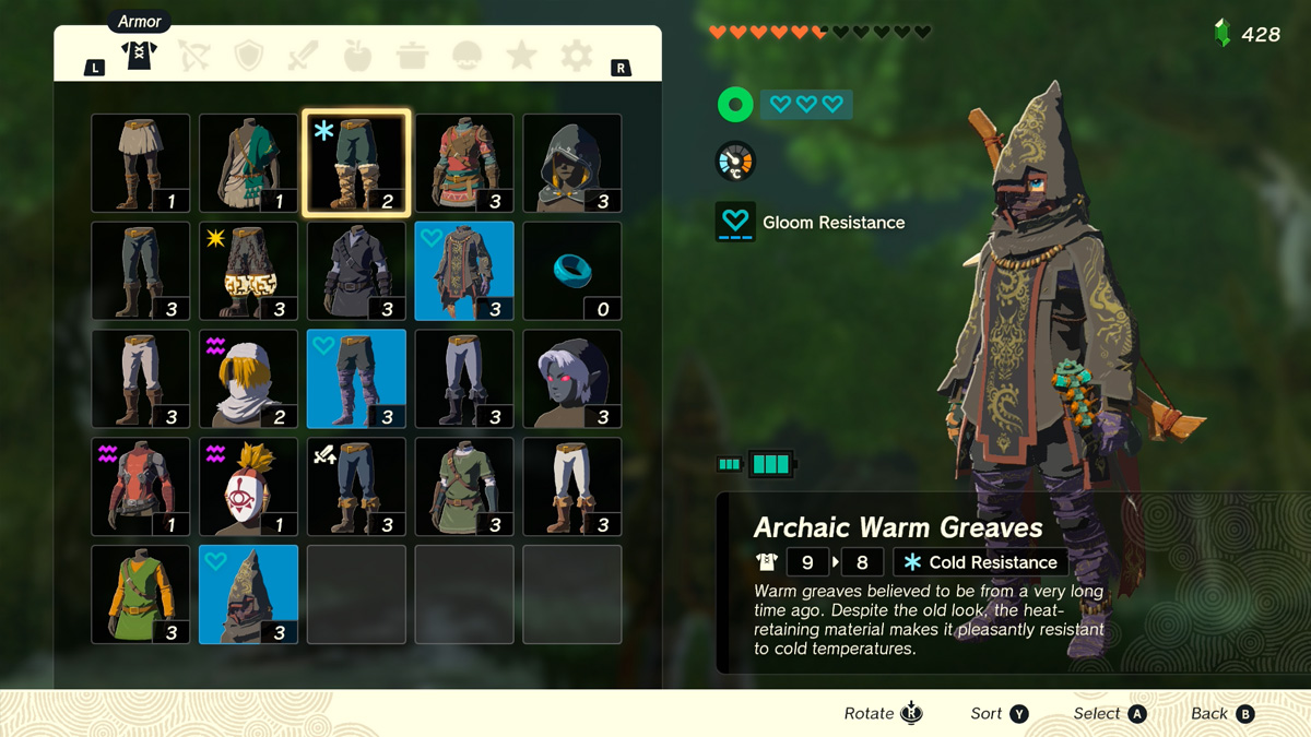 How to get the Depths armor set in Tears of the Kingdom (TotK)