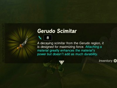 Tears Of The Kingdom Gerudo Scimitar