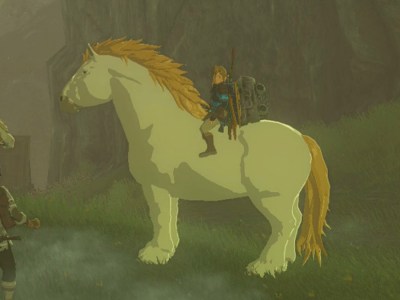 Tears Of The Kingdom Giant White Stallion Featured