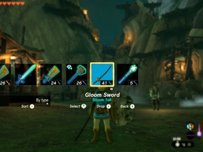 Tears Of The Kingdom Gloom Sword Featured