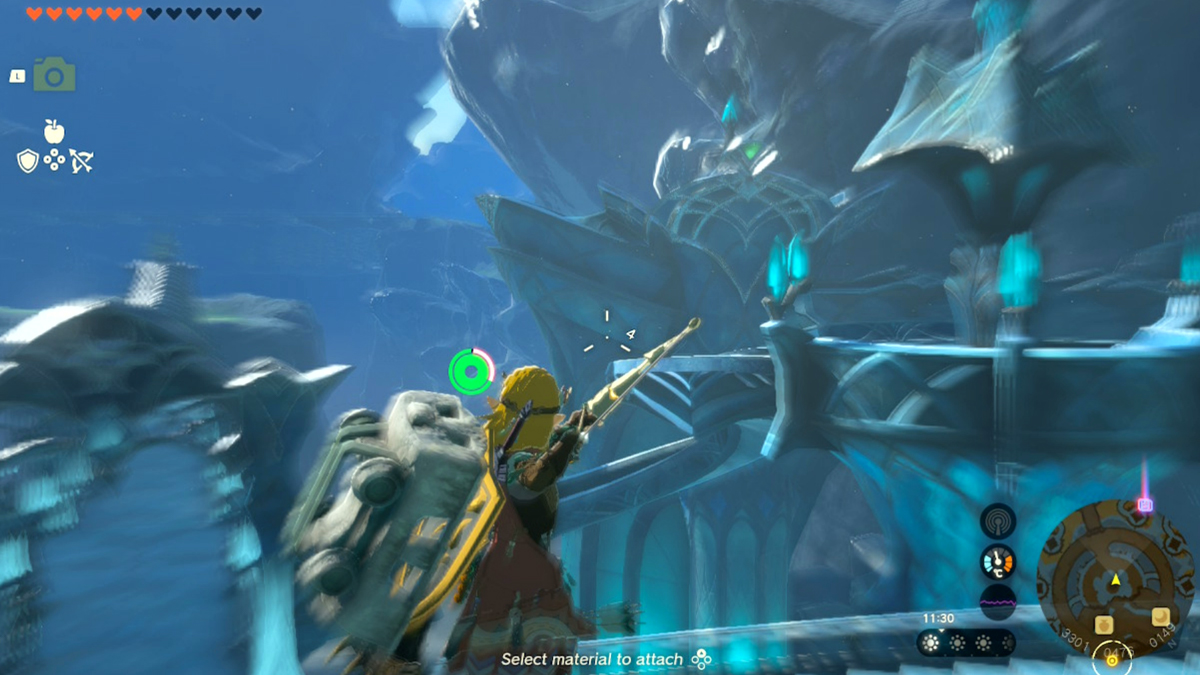 How to aim the bow with gyro controls in Tears of the Kingdom