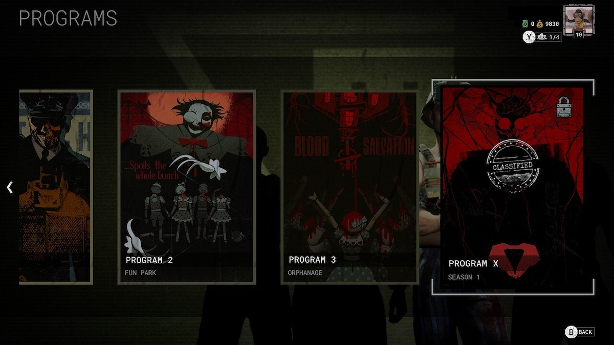 The Outlast Trials Programs
