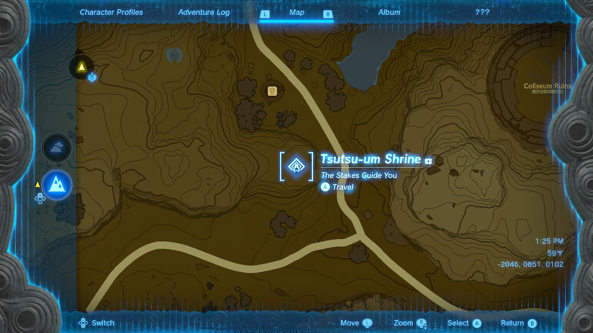 Tsutu Um Shrine Map 2