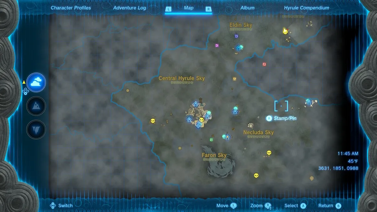 Zelda Tears Of The Kingdom Farm Zonai Charge Flux Construct Locations