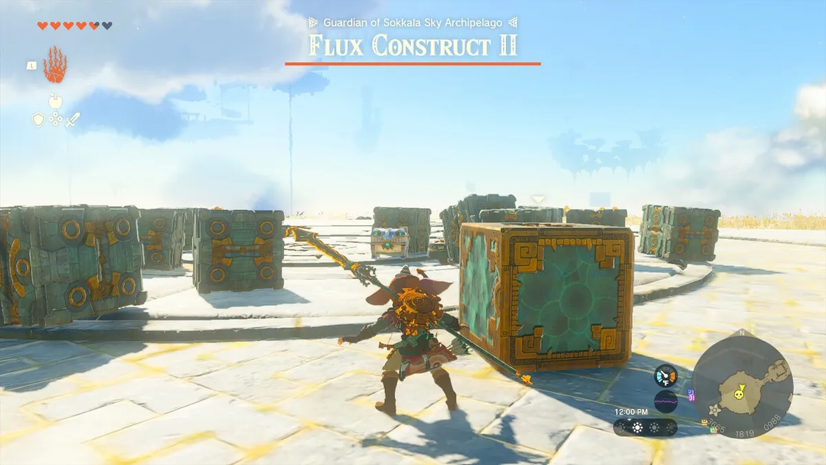 Zelda Tears Of The Kingdom Farm Zonai Charge Flux Constructs