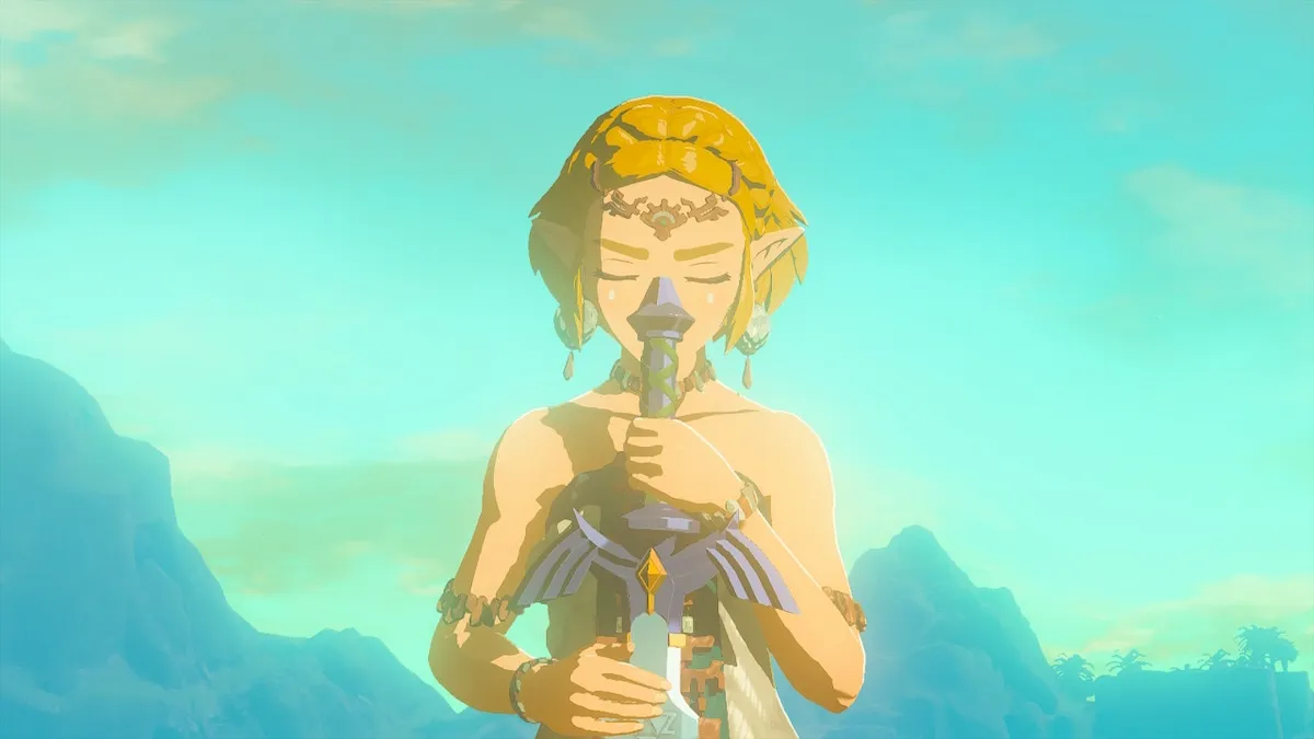 ¿Cuántos años tiene Zelda en Tears Of The Kingdom Totk Master Sword?