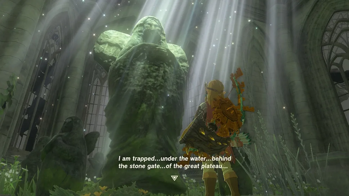 How To Find The Trapped Temple Of Time Statue In Tears Of The Kingdom Totk