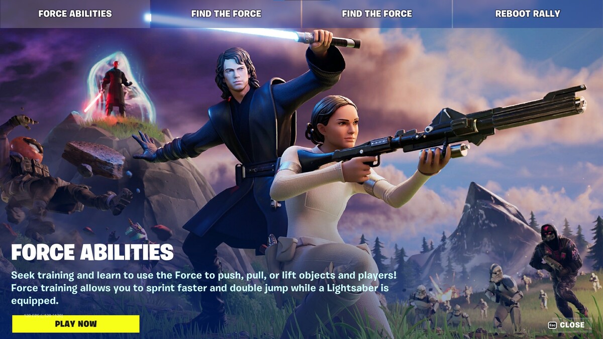 How To Get Darth Maul Anakin Padme Fortnite Action Screen