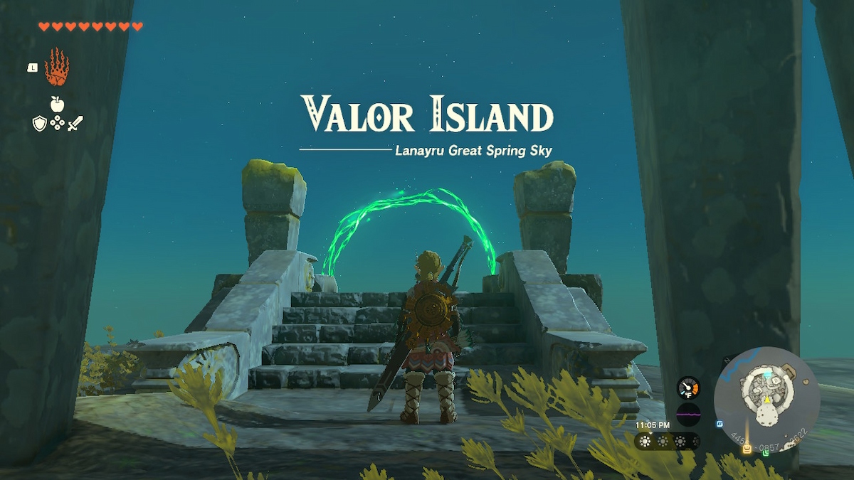 How to reach Valor Island in Tears of the Kingdom (TotK)